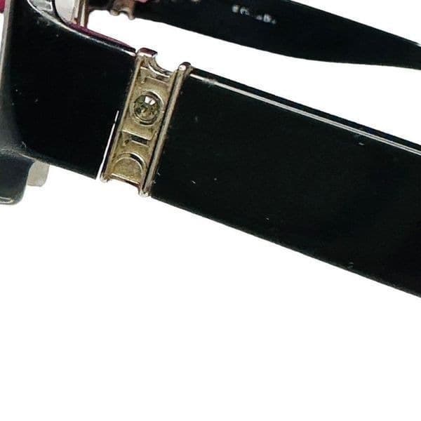 DIOR CHRISTIAN DIOR Unisex Eyeglasses Rectangular Frame Full Black Rim Eyewear G - Thumbnail 6