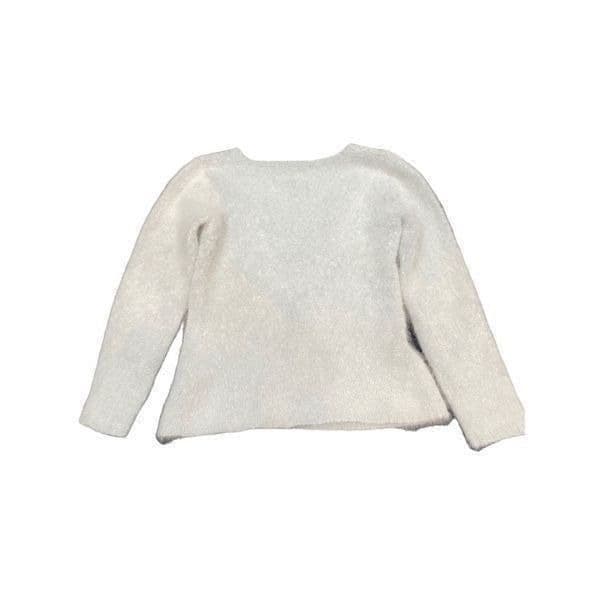 BANANA REPUBLIC Light Blue Soft Angora Rabbit Hair Lambswool Sweater Size Medium - Thumbnail 2