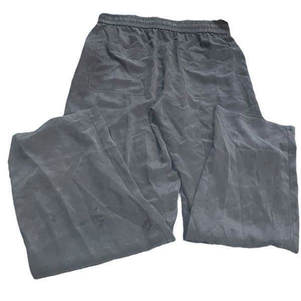 THEORY Navy Blue Silk Cortlandt Concord Summer Silk Size Small $295 Retail - Thumbnail 2