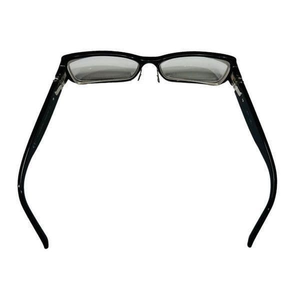 DIOR CHRISTIAN DIOR Unisex Eyeglasses Rectangular Frame Full Black Rim Eyewear G - Thumbnail 9