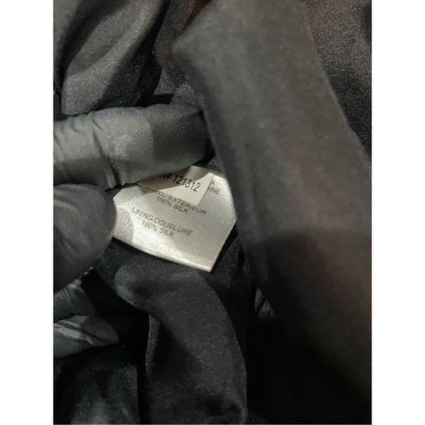 GRYPHON x ANTHROPOLOGIE 100% Silk A-line Dress Beaded Neckline Fully Lined Size - Thumbnail 4