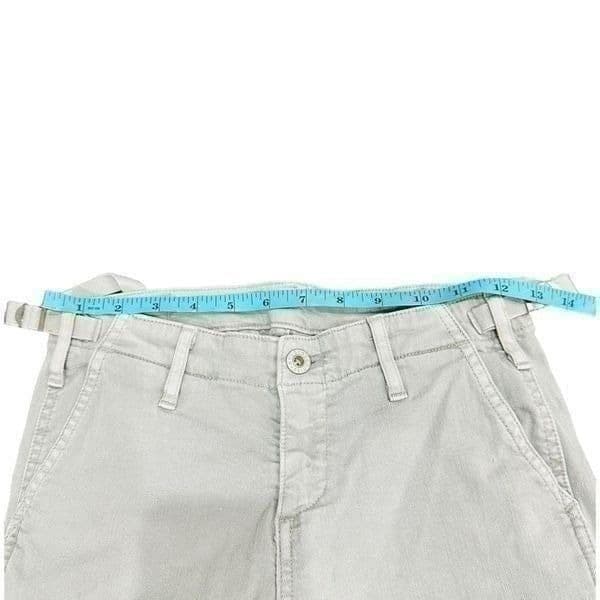 THEORY AG ADRIANO GOLDSCHMIED Standard Issue Slim Cargo Stretch Cotton Twill Kha - Thumbnail 4