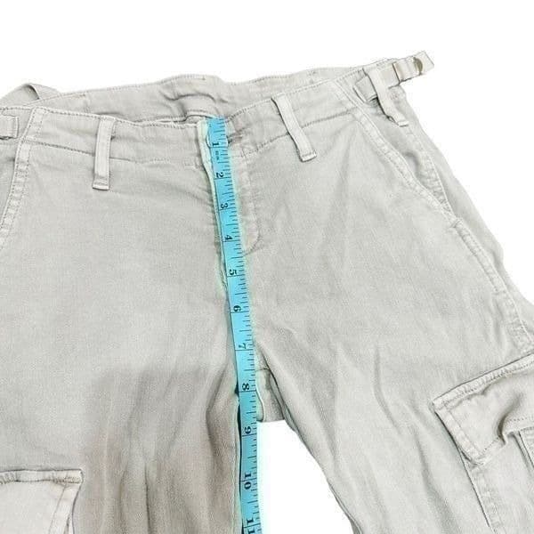 THEORY AG ADRIANO GOLDSCHMIED Standard Issue Slim Cargo Stretch Cotton Twill Kha - Thumbnail 6