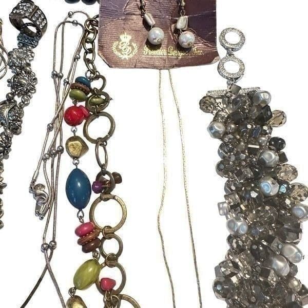 PREMIERE DESIGNS x16 Signed Pieces Vintage Modern Bulk Lot Jewelry Bracelet Neck - Thumbnail 7