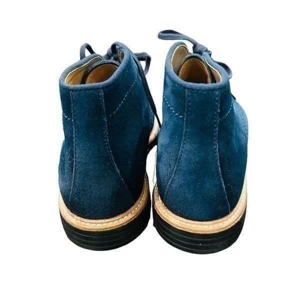 UGG Dagmann Chukka Boots Grizzly Blue Suede Treadlite Men’s Size 7.5 - Thumbnail 5
