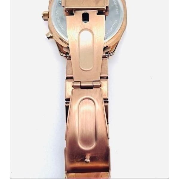 Caravelle Womens Rose Gold Finish Chronograph Watch - Thumbnail 3