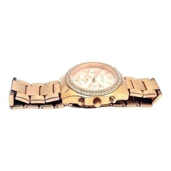 Caravelle Womens Rose Gold Finish Chronograph Watch - Thumbnail 4