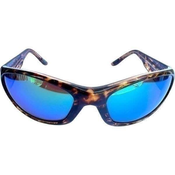 COSTA DEL MAR Sunglasses SW10 Swordfish Tortoise Brown Blue Mirrored Lenses Made - Image 1