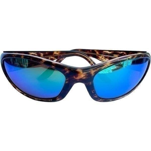 COSTA DEL MAR Sunglasses SW10 Swordfish Tortoise Brown Blue Mirrored Lenses Made - Thumbnail 2