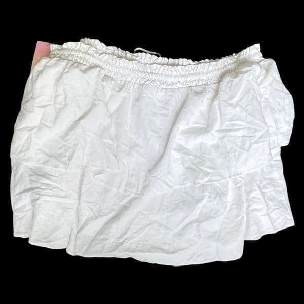 Women's High-Rise Ruffle Mini Skirt - Stoney Clover Lane x Target White Size 2x - Thumbnail 6