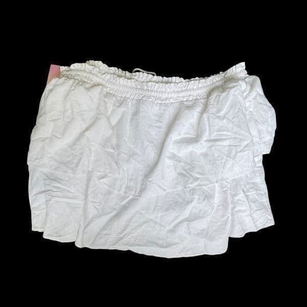 Women's High-Rise Ruffle Mini Skirt - Stoney Clover Lane x Target White Size 2x - Thumbnail 7