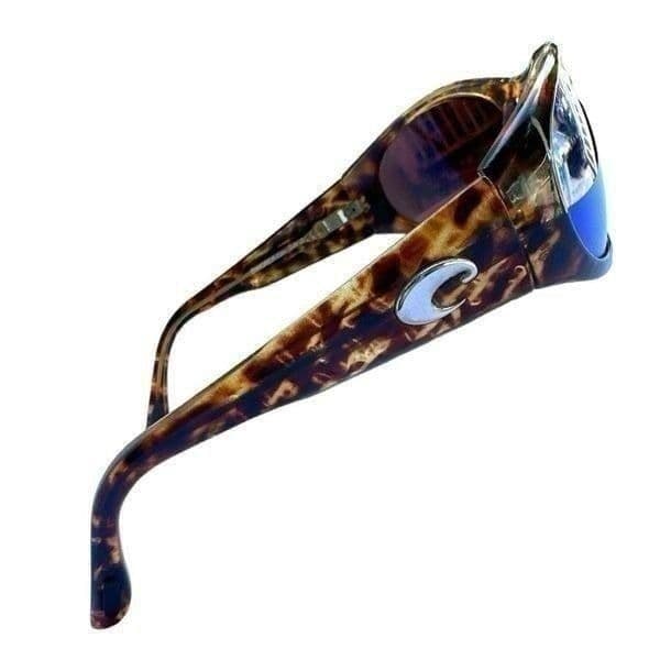 COSTA DEL MAR Sunglasses SW10 Swordfish Tortoise Brown Blue Mirrored Lenses Made - Thumbnail 5