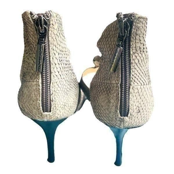 Calvin Klein Richelle Snakeskin Stiletto Heels Sandals Size 8.5 - Thumbnail 2