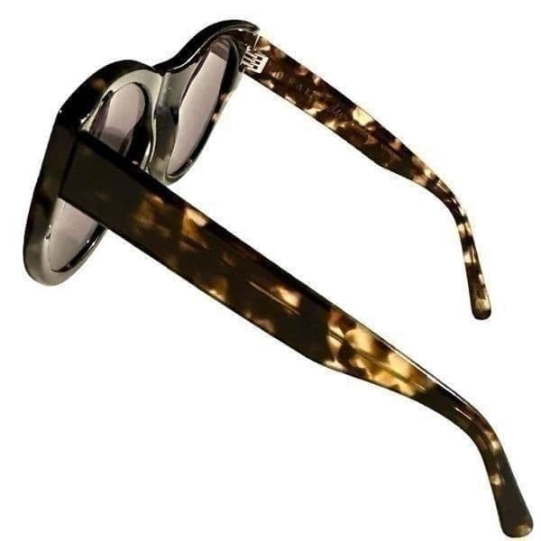 ANTHROPOLOGIE RAEN Durante Sunglasses 53[]21 140 Brindle Tortoise Cat Eye Overs - Thumbnail 4