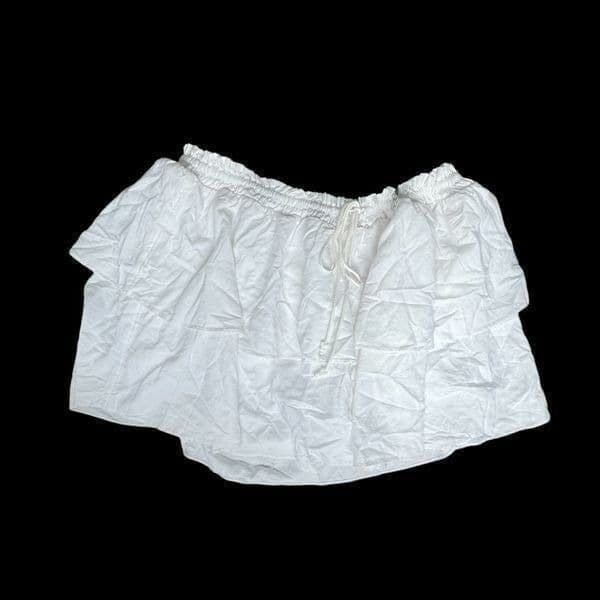 Women's High-Rise Ruffle Mini Skirt - Stoney Clover Lane x Target White Size 2x - Thumbnail 8
