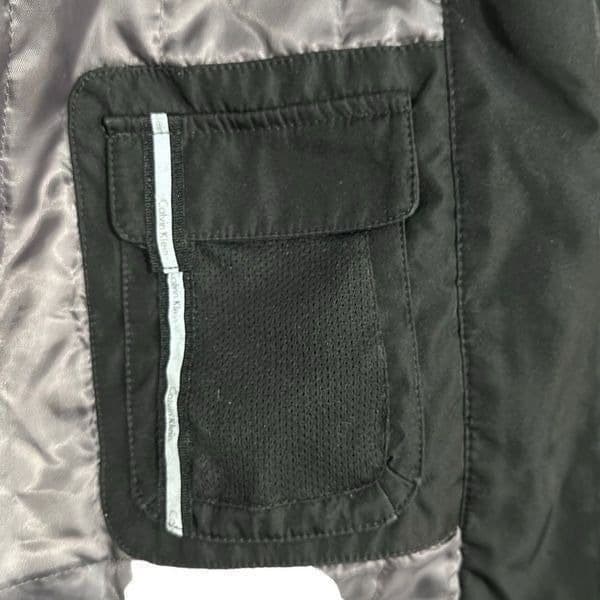 CK CALVIN KLEIN Black Wind Protection Water Rain Resistant Winter Heavy Coat Dua - Thumbnail 7