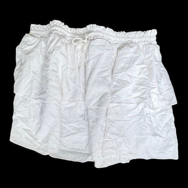 Women's High-Rise Ruffle Mini Skirt - Stoney Clover Lane x Target White Size 2x - Thumbnail 5
