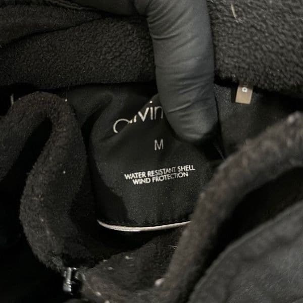 CK CALVIN KLEIN Black Wind Protection Water Rain Resistant Winter Heavy Coat Dua - Thumbnail 4