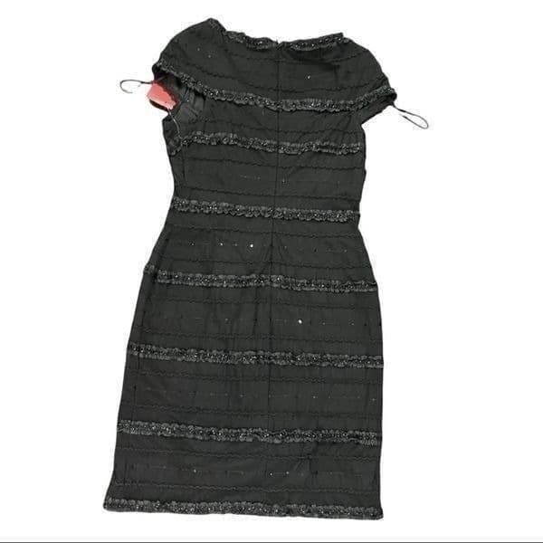 JS Collections Petite Nordstrom Little Black Dress NWT - Thumbnail 3