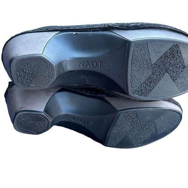 NAOT Almeria Black Crackle Leather Voyage Collection Ankle Bootie Boots Shoes Si - Thumbnail 2