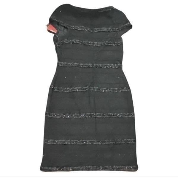 JS Collections Petite Nordstrom Little Black Dress NWT - Thumbnail 4