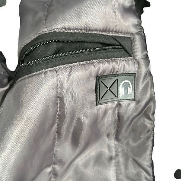 CK CALVIN KLEIN Black Wind Protection Water Rain Resistant Winter Heavy Coat Dua - Thumbnail 9