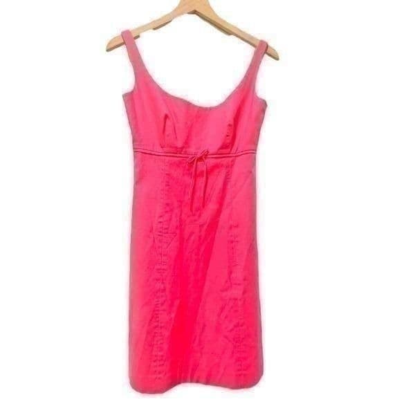 J. Crew Pink Sleeveless A-line Dress Size 0
