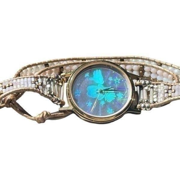 DISNEY MICKEY MOUSE Vintage 1990s Y2K Holographic Watch - Thumbnail 4