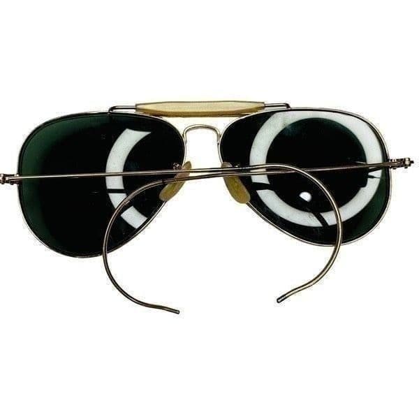 Vintage B&L Ray Ban Bausch & Lomb Black Outdoorsman Reloaded w/Case Sunglasses - Thumbnail 3