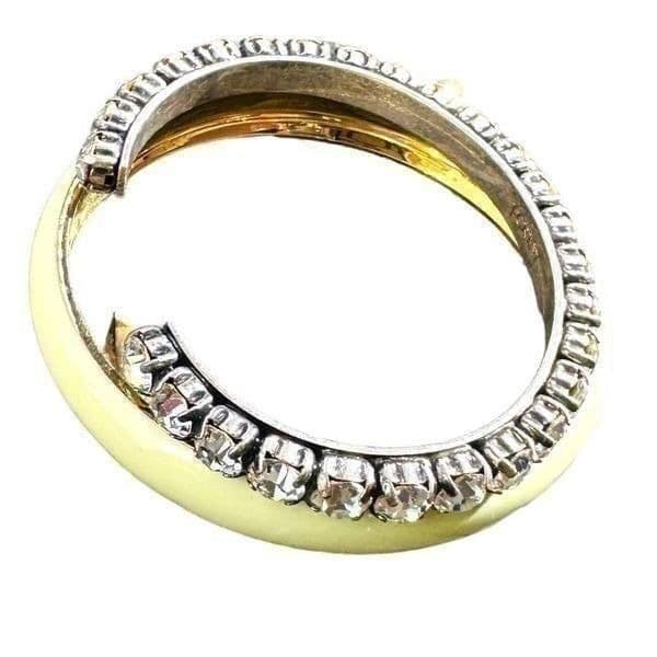 J. CREW SET OF 2 Beautiful Rhinestone Gold Plated Cuffed with Seamless Bracelets - Thumbnail 6