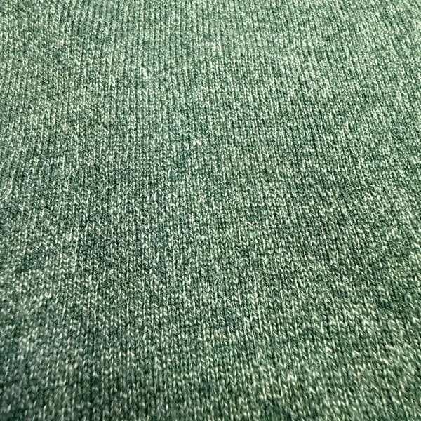 ALAN FLUSSER 100% Pure Cashmere Crewneck Sweater Green Men’s Classic Soft Luxury - Thumbnail 8