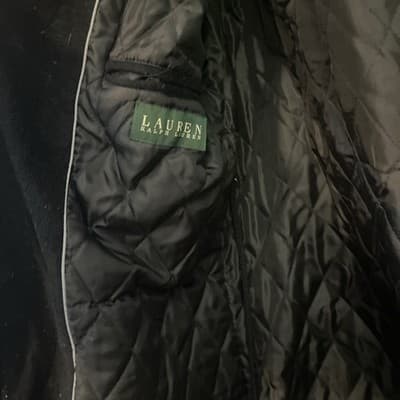 Ralph Lauren Women’s Peacoat Wool Polyester Blend Large-D - Thumbnail 2