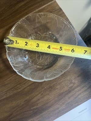 Arcoroc Canterbury Crocus Glass Dinner Plate, Salad Plate, Cereal Bowl *PICK* - Thumbnail 4