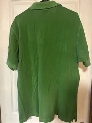 Express Polo Shirt Men’s XL Green 100% Cotton Classic Fit Polo Shirt - Thumbnail 4