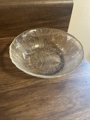 Arcoroc Canterbury Crocus Glass Dinner Plate, Salad Plate, Cereal Bowl *PICK* - Thumbnail 2