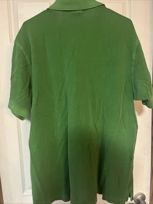 Express Polo Shirt Men’s XL Green 100% Cotton Classic Fit Polo Shirt - Thumbnail 5