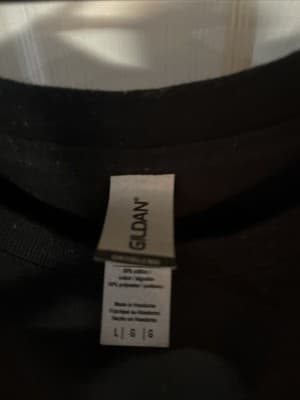 Black Gildan Dry blend Large Arby’s T Shirt - Thumbnail 2