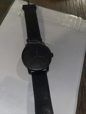 mens timex watch Black Face And Straps Model TW2R64300 22MM LUG stainless Steel - Thumbnail 4