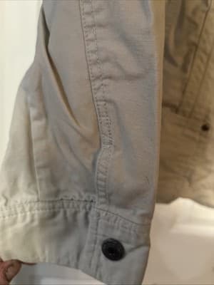 Christopher And Banks Petite Xl Light Eight Long Sleeve Denim Jacket With Pocets - Thumbnail 2