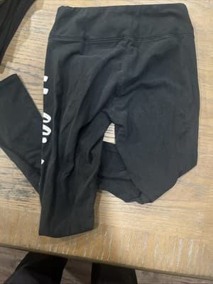 Small Women’s Black Leggings With Holster Logo Down The Left Leg Small - Thumbnail 5