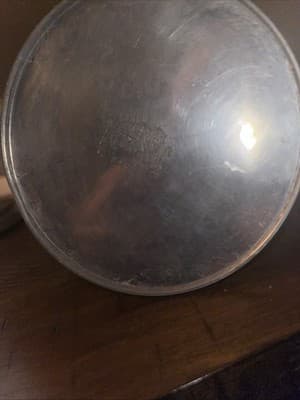 Vintage Backhaus Hammered Pewter Denmark Pair of 2 Candle Holders On One Unit S - Thumbnail 6