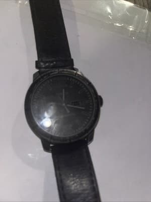 mens timex watch Black Face And Straps Model TW2R64300 22MM LUG stainless Steel - Thumbnail 2