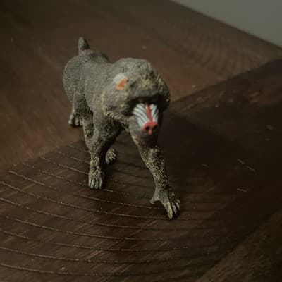 Schleich Baboon Adult Male D-73508 Retired Wild Animal - Image 1