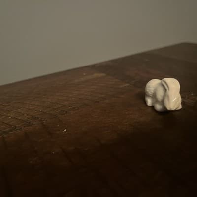 Wade Whimsies Bunny Rabbit Pet Shop White - Thumbnail 2