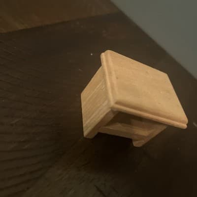 2010 Wooden Doll House Bedroom Nightstand NOS - Thumbnail 2