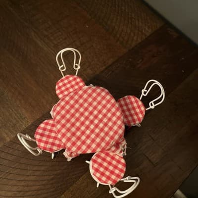 Dollhouse Ice Cream Parlor Patio Set Table 4 Chairs 1:12 Garden Cafe Room Box - Thumbnail 2