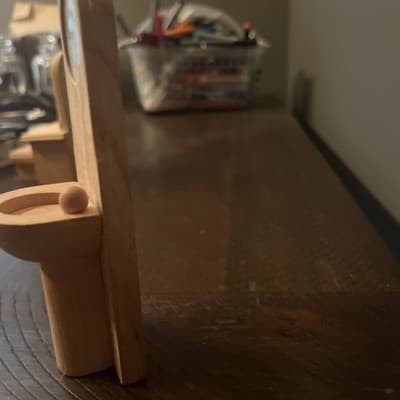 Dollhouse Furniture Wood Unbranded Montessori - You Choose - Thumbnail 3