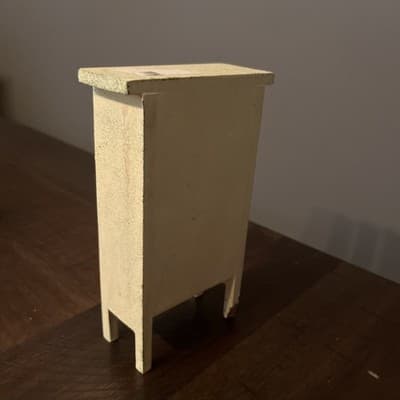 Dollhouse Miniature Painted Cabinet - Thumbnail 4