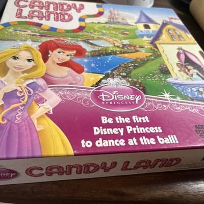 Candy Land - Disney Princess Edition - Candy Land Board Game - 2012 - Complete - Thumbnail 4
