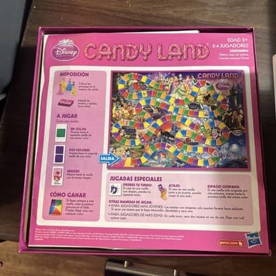Candy Land - Disney Princess Edition - Candy Land Board Game - 2012 - Complete - Thumbnail 2